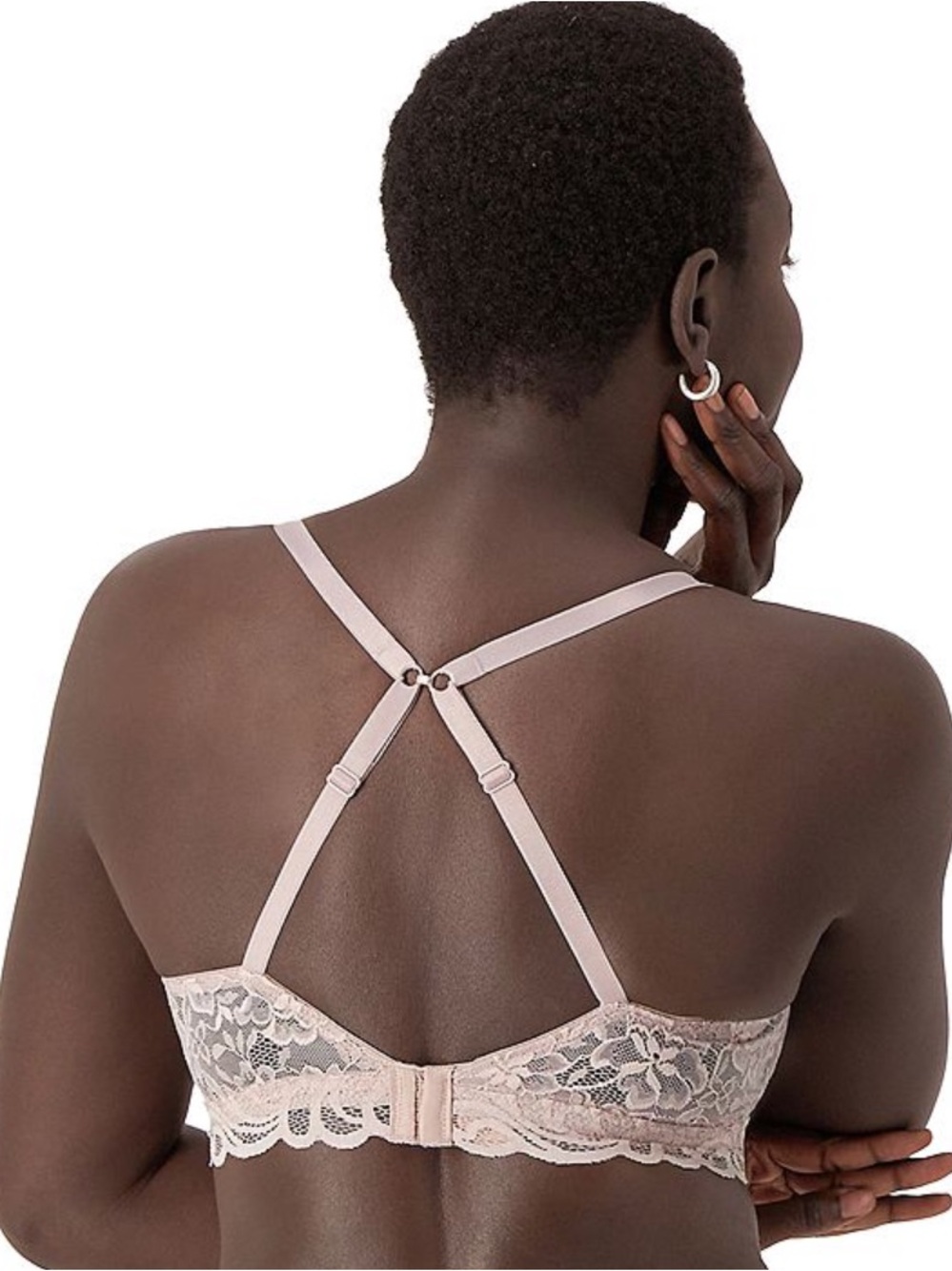 Bali Lace Desire Wireless Bra Convertible Straps 6591 size 3XL - Picture 2 of 7